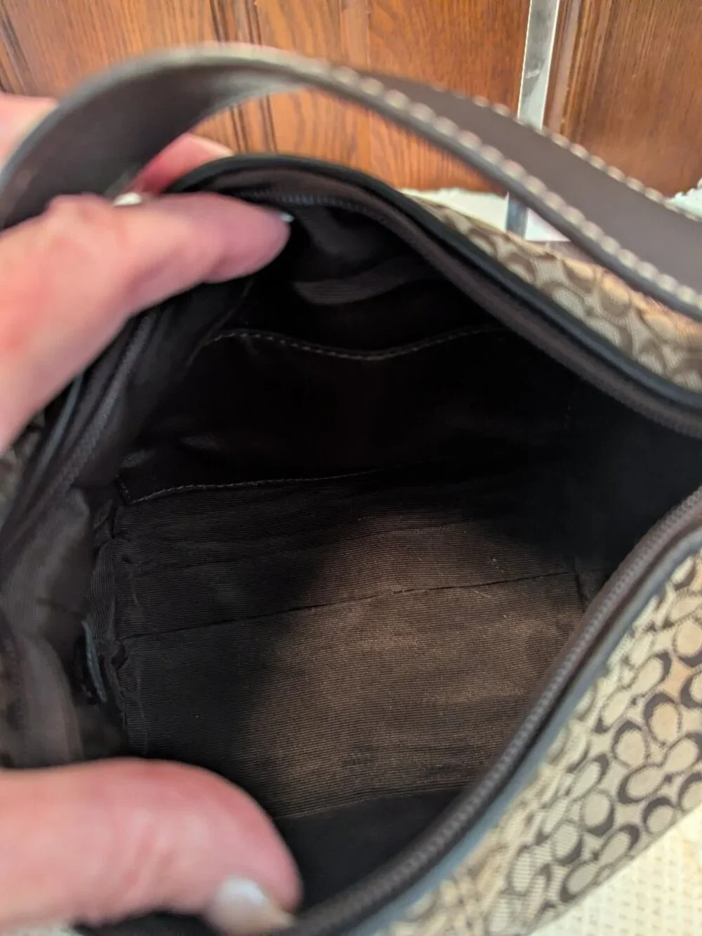 Coach Signature Brown Mini bag